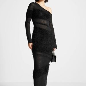 Manière De Voir Off Shoulder Maxi Dress